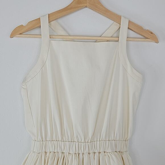 Crewcuts Girls Sleeveless Occasion Dress in Ivory with Back Bow Detail Size 14 - Picture 2 of 14